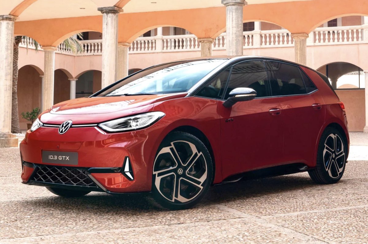 VW ID 3 GTX front quarter 